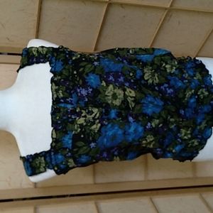 Mimi Chica floral tank top size M